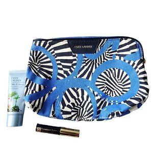 NWT Estee Lauder Bonus Makeup Bag with Mascara, Makeup Remover